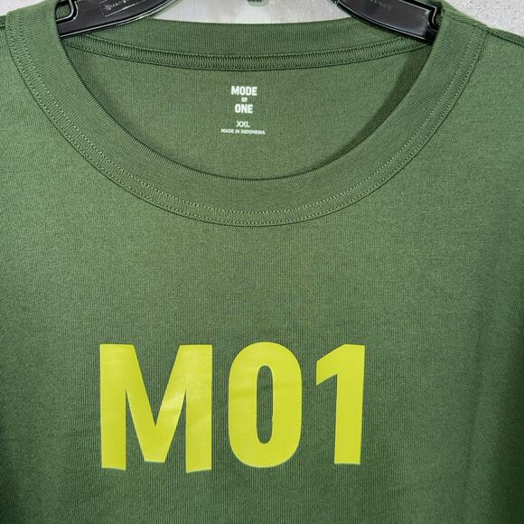 Mode of One Men's Relaxed-Fit MO1 T-Shirt, green XXL $55 - Picture 2 of 6